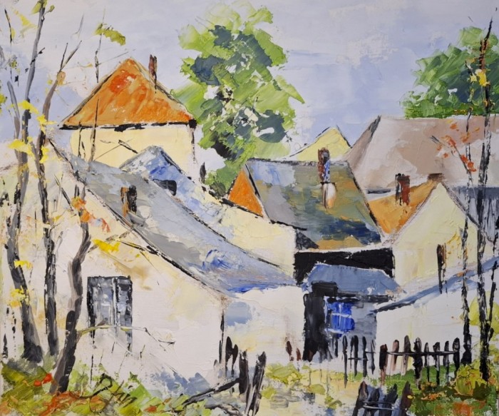 Pictura Zi Detoamnă-N Cartier