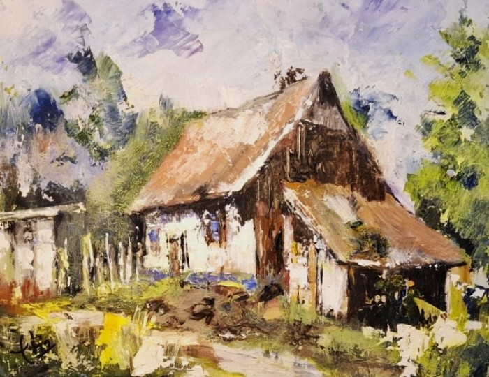 Pictura In Ograda...