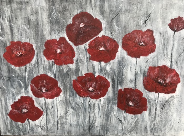 Pictura Maci Rosii -  Red Poppies