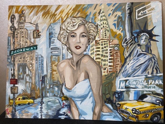 Pictura Merlin-Monroe