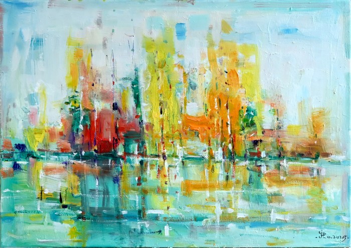 Pictura Toamna Pe Lac