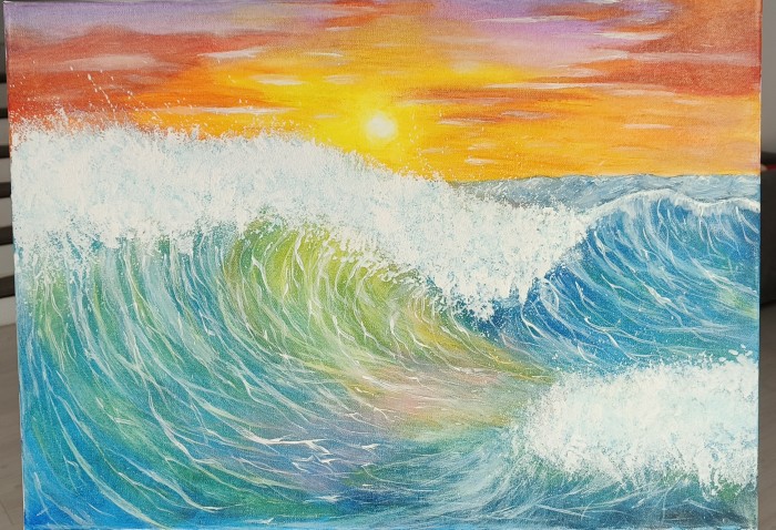 Pictura Ecoul Turcoaz