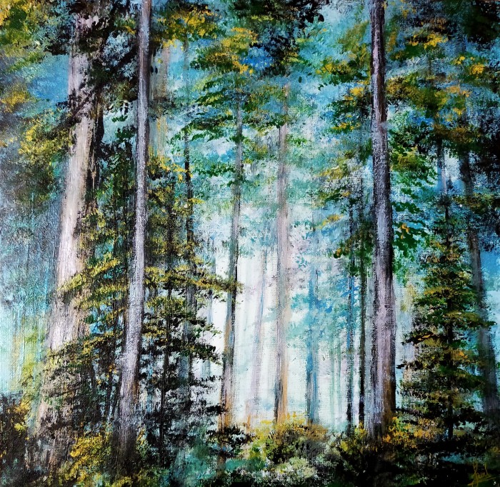 Pictura Padurea