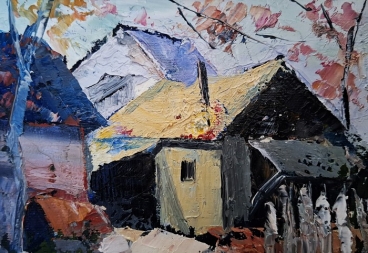 În Ogradă.... Pictura În Ogradă.... Pictura
