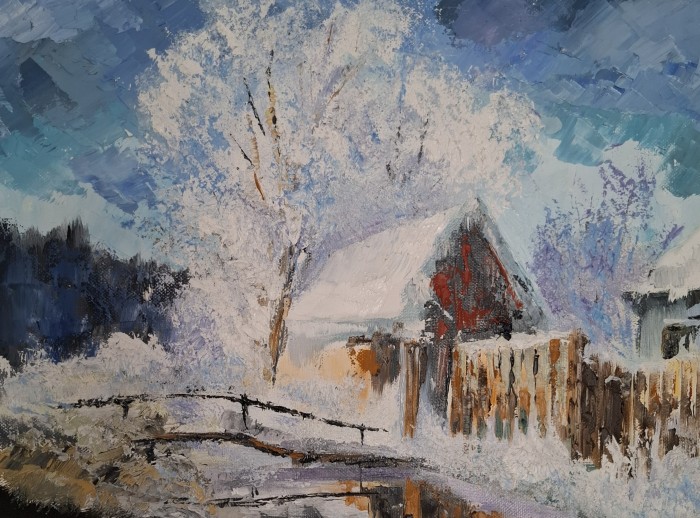 Pictura Zi Geroasă De Iarnă