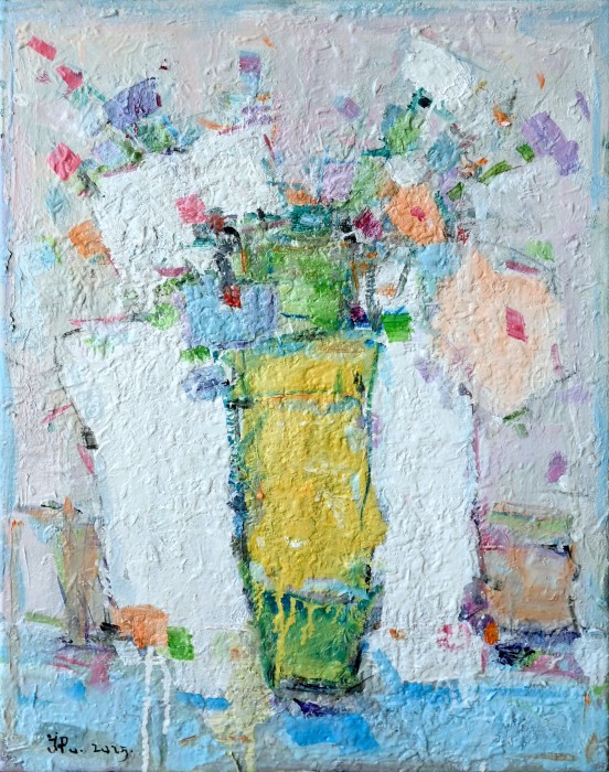 Pictura Vaza Galbena