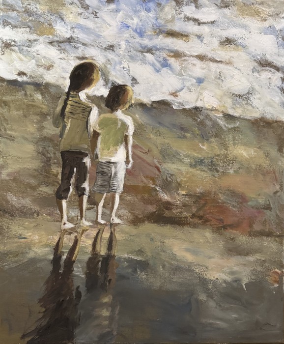 Pictura Copii La Malul Marii