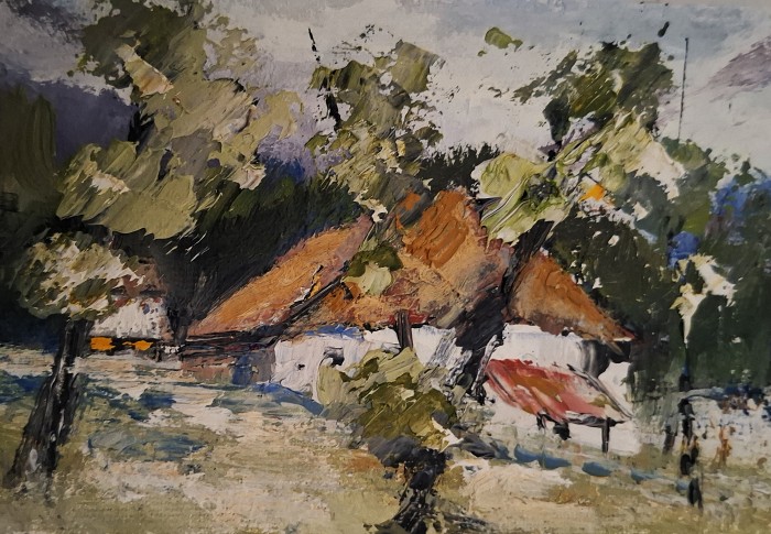 Pictura Vine Toamna-N Sat