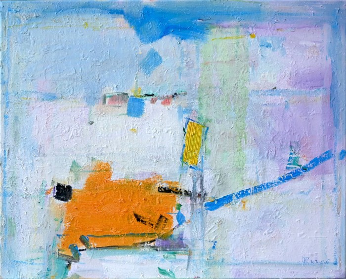 Pictura Iarna Insorita -  (Abstract Art)