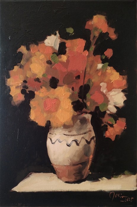 Pictura Ulcica Cu Flori De Camp