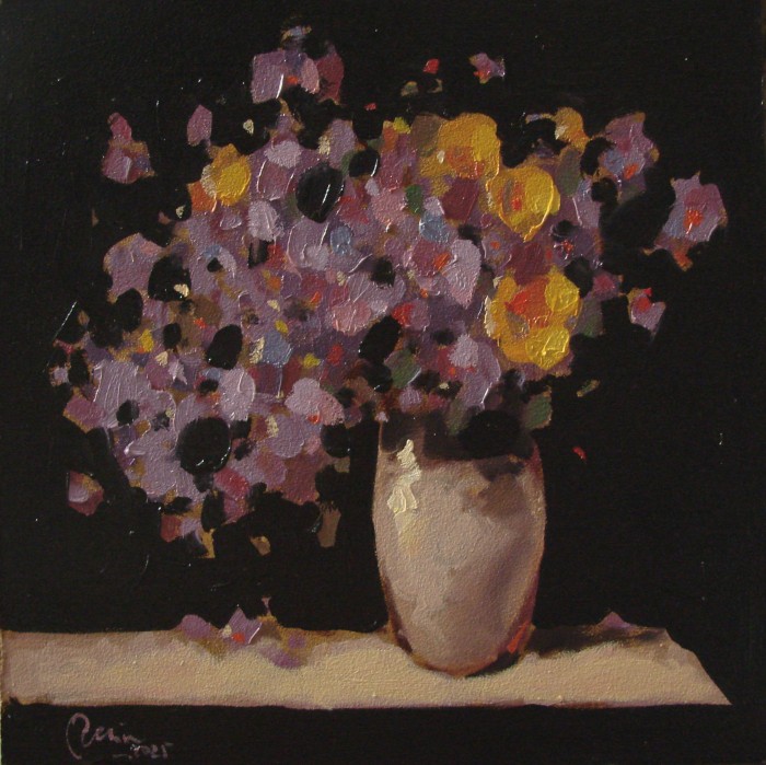 Pictura Cana Cu Viorele