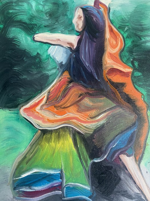Pictura The Dancer, Original, Oil/Canvas
