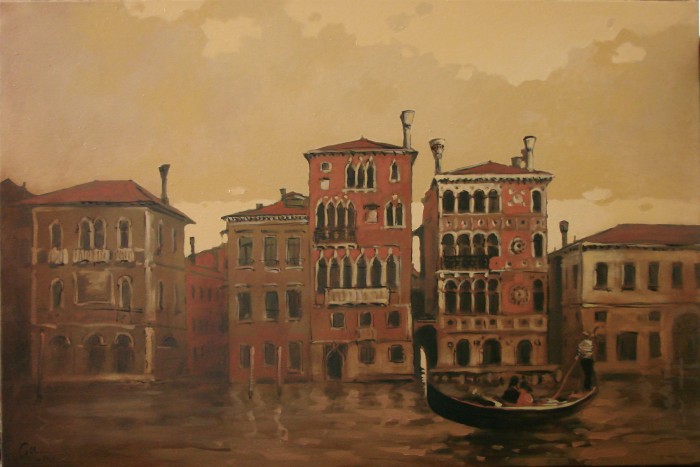 Pictura Gondola N Venetia