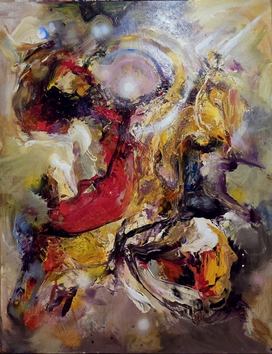 Pictura Intalnire Materie-Spirit