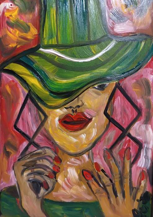 Pictura Doamna Misterioasa