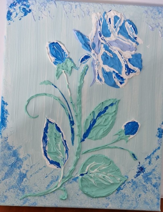 Pictura Trandafirul De Gheață