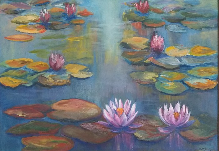 Pictura Lacul Cu Nuferi