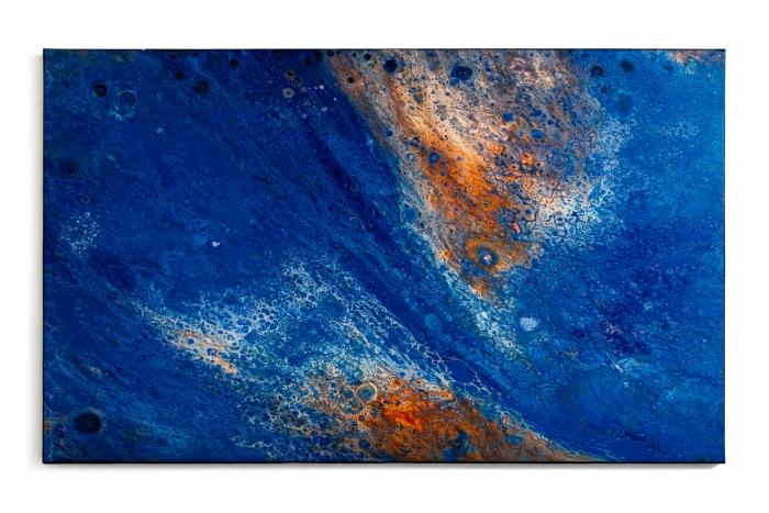 Pictura Albastru Cosmic