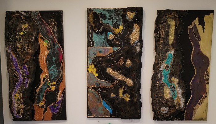 Pictura Triptic Insule