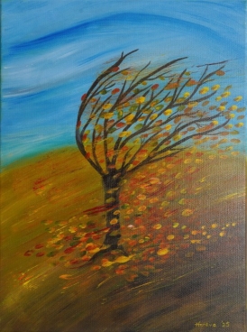 Windy Autumn Pictura