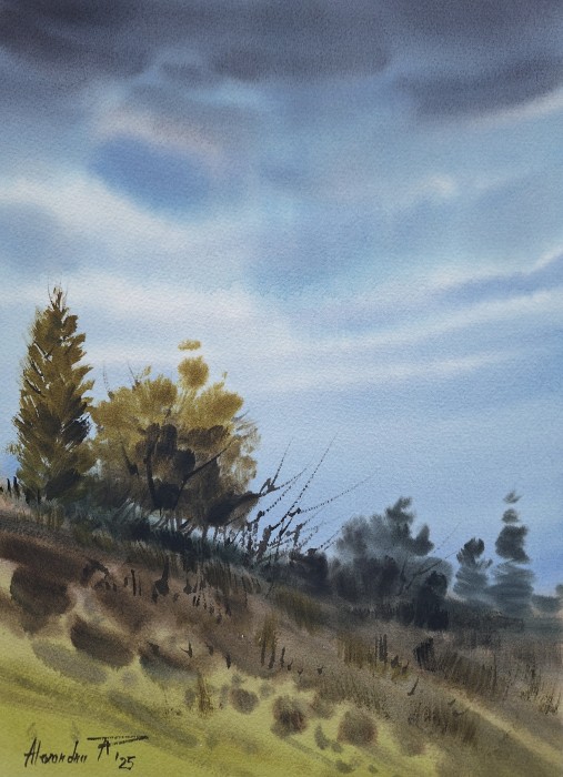 Pictura Toamna Pe Deal