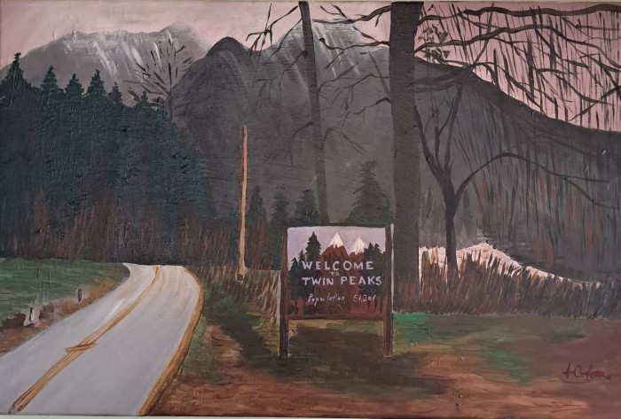 Pictura Welcome To Twin Peaks