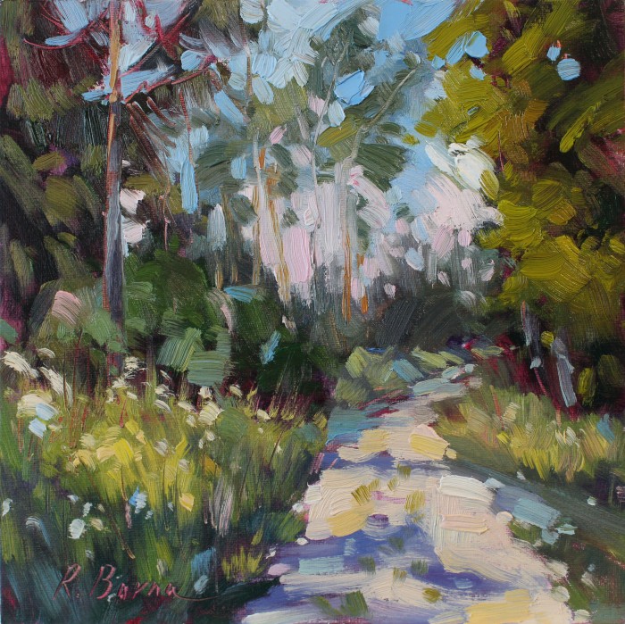 Pictura Printre Pini