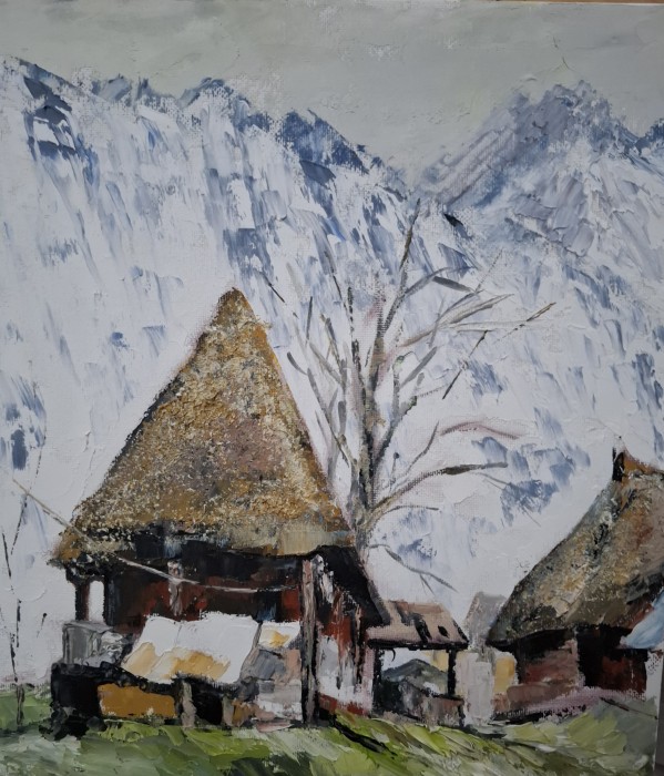 Pictura Pe Prispă, La Aer....