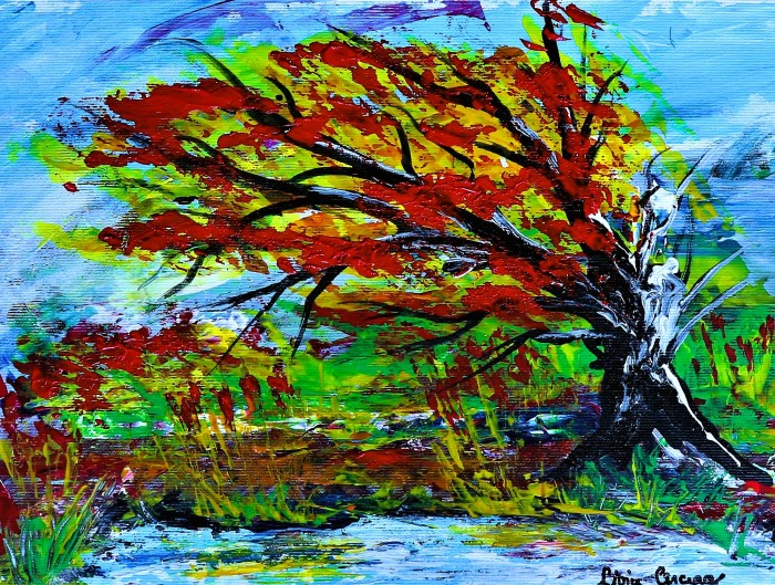 Pictura Vant De Toamna