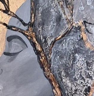 Pictura Meditatie-Detaliu