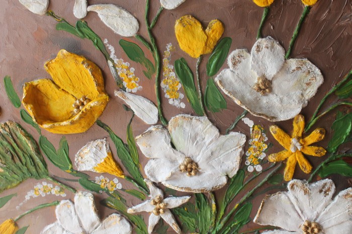 Pictura Detaliu-Vaza Albastra