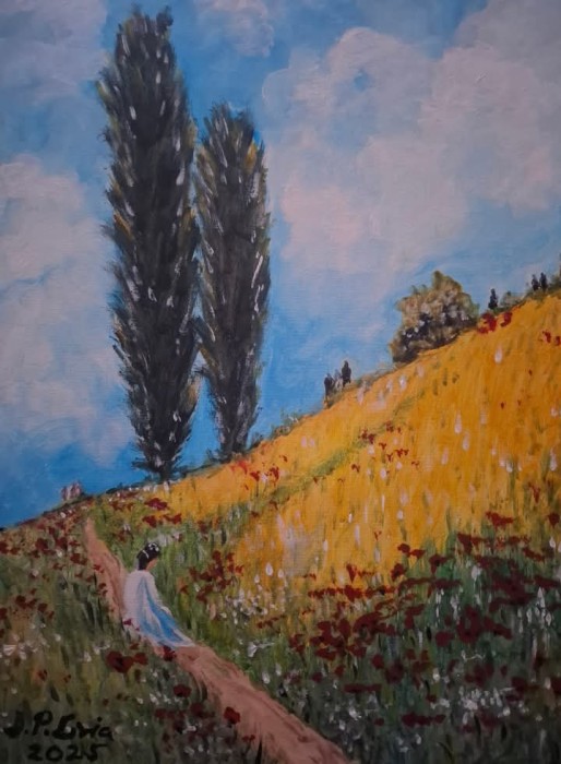 Pictura Printre Maci