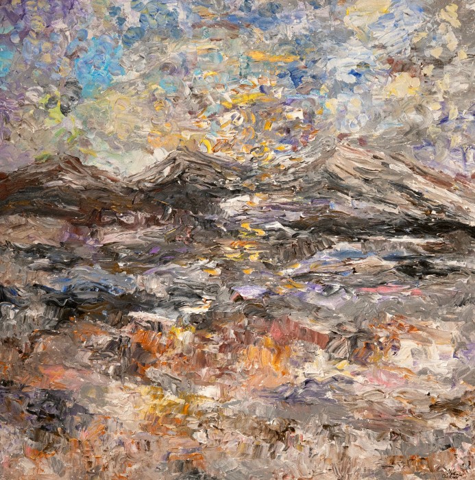 Pictura Peisaj De Iarnă