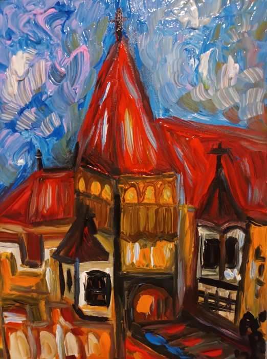 Pictura Castelul Corvinilor, Hunedoara