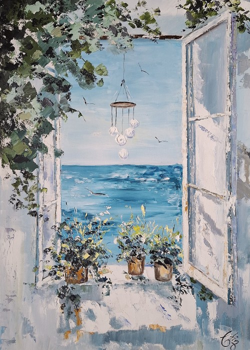 Pictura O Fereastră Spre Mare