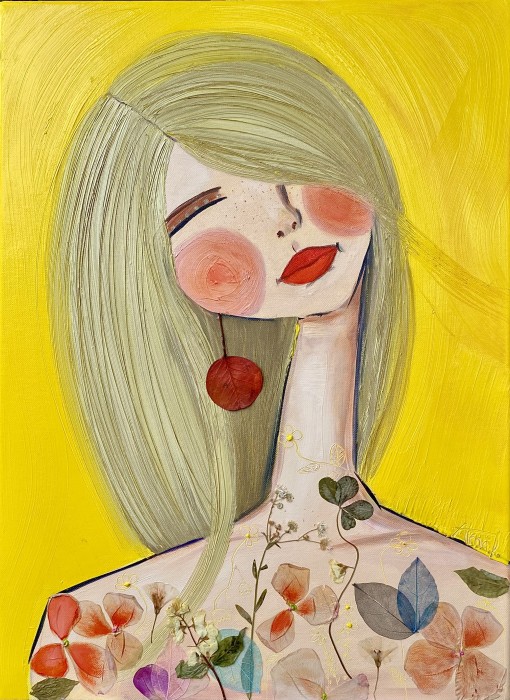 Pictura Her Chest Was A Garden Of Unsent Letters