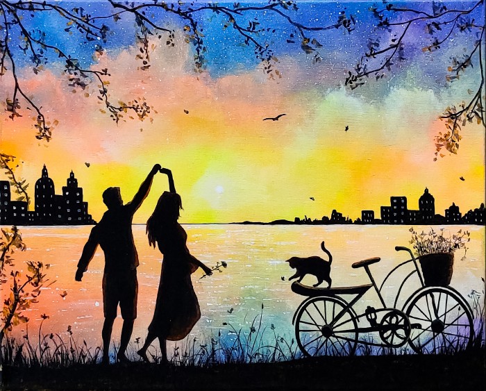 Pictura Departe De Oras