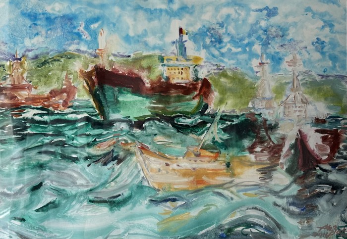 Pictura Portul Mangalia