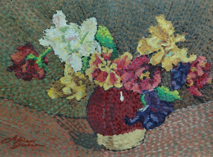 Pictura Vas Cu Garoafe