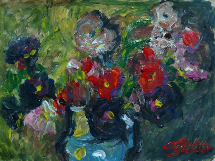 Pictura Canceu Cu Flori