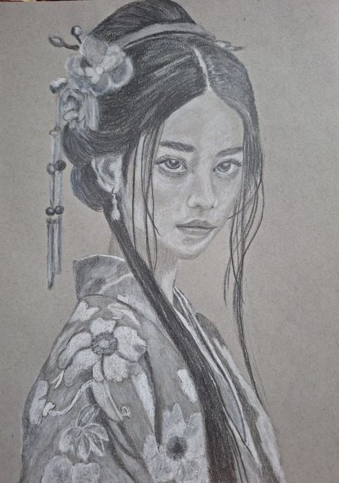 Pictura Portret Gheișă