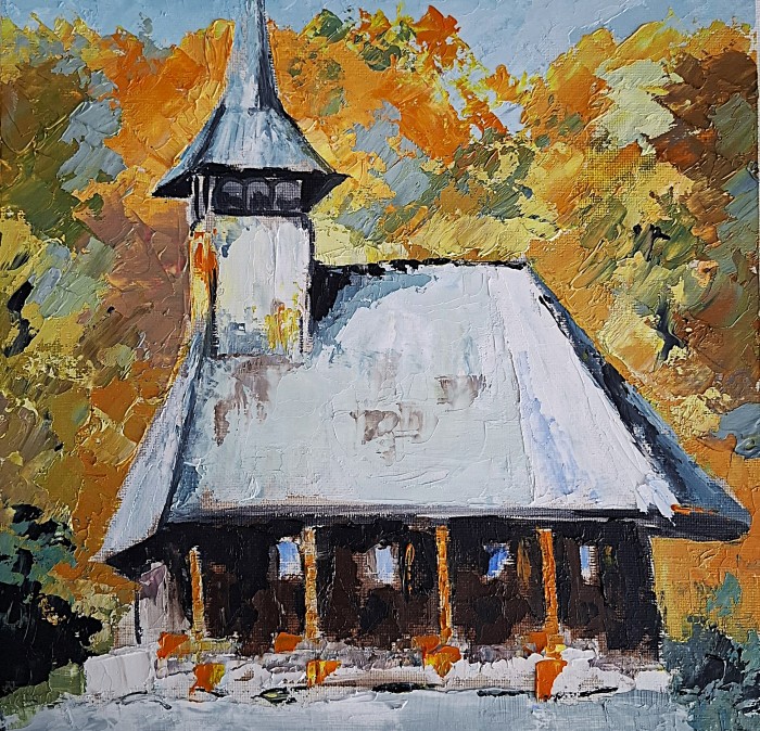 Pictura Bisrica-N Straie De Lumină