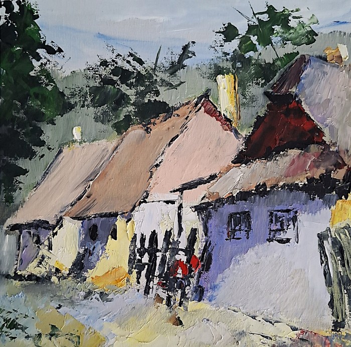 Pictura Acalmie Rurală, Estivală