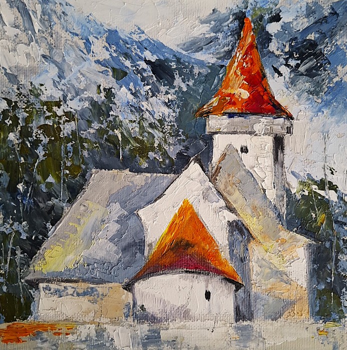 Pictura Cetatea În Lumina Verii