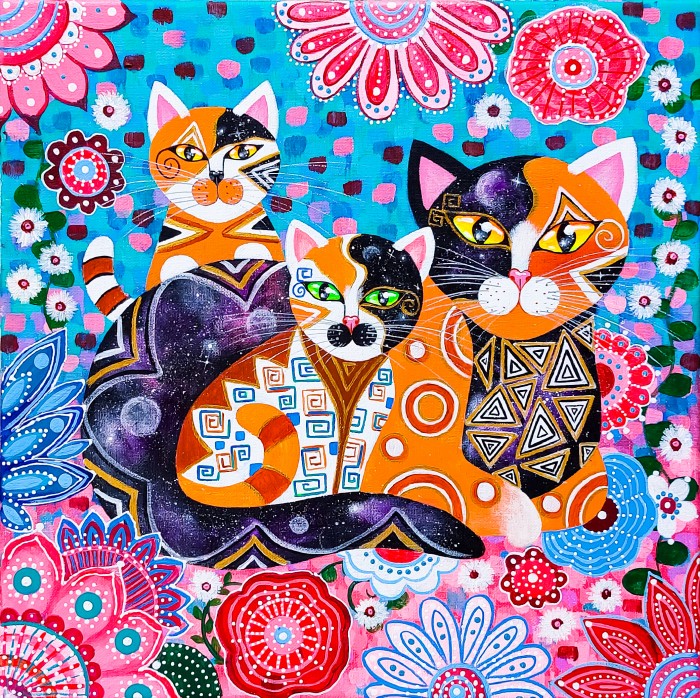 Pictura Feline Bouquet