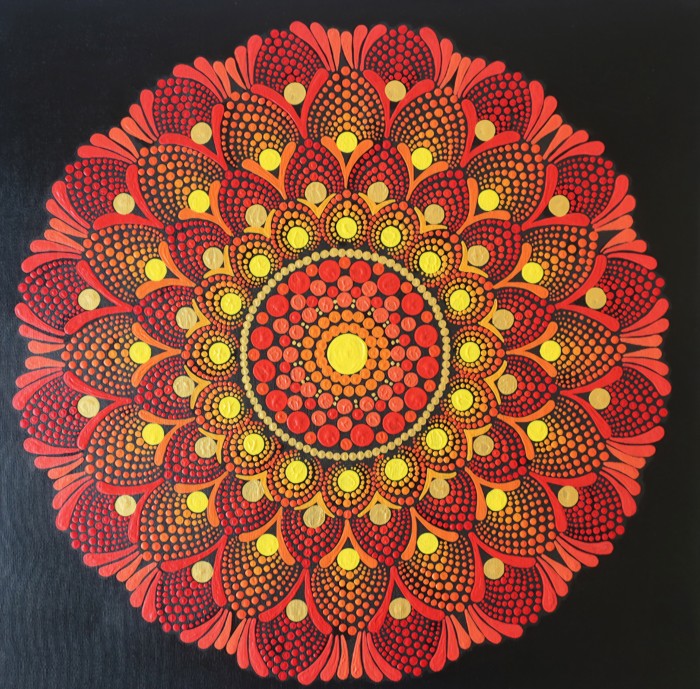 Pictura Fiery Mandala