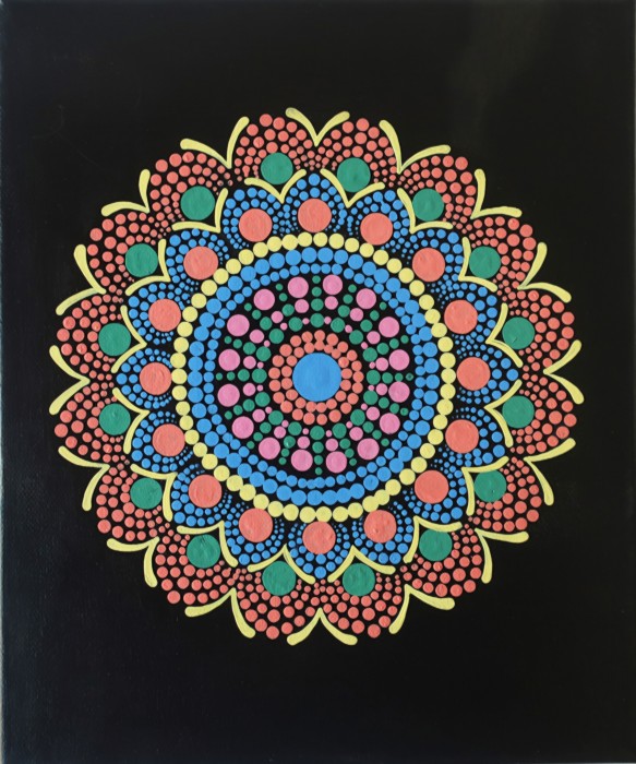 Pictura Delicate Centeredness Mandala