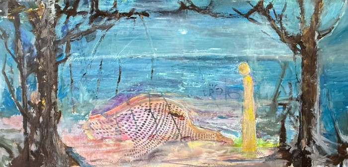 Pictura Dragon Cu Om In Padure