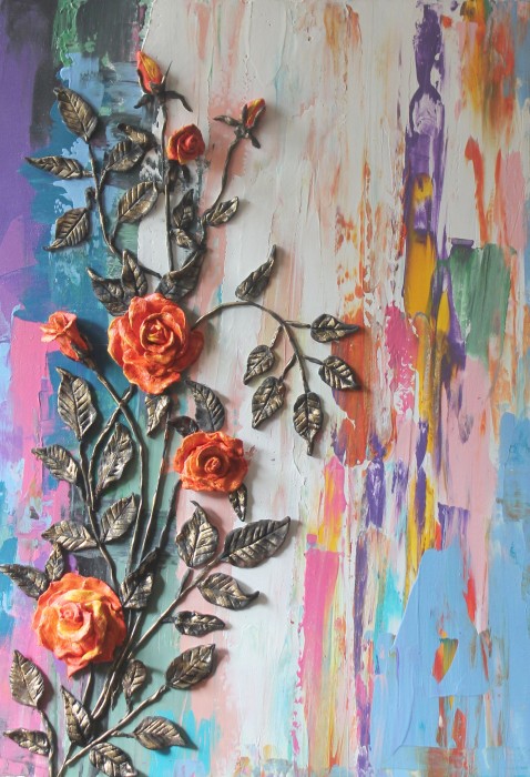 Pictura Abstract Rose