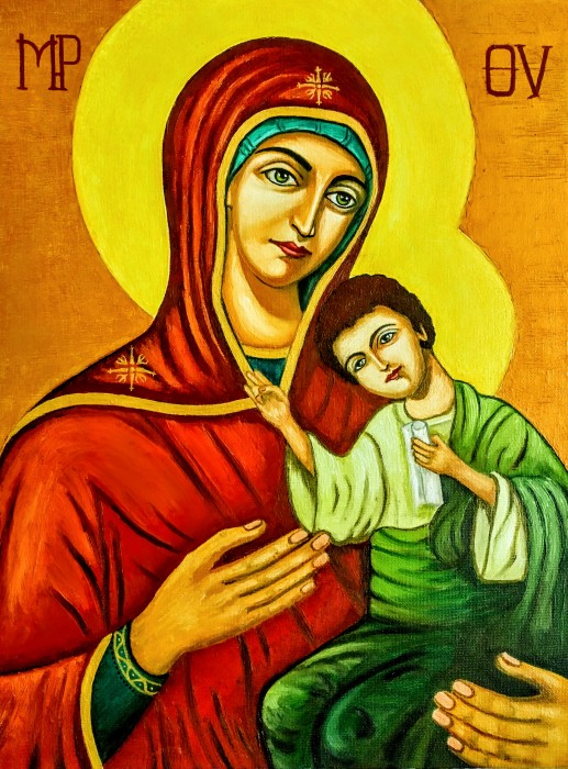 Pictura Maica Domnului Cu Pruncul
